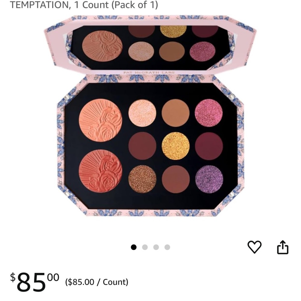 NIB pat mcgrath labs MTHRSHP bijoux brilliance blush and eyeshadow palette